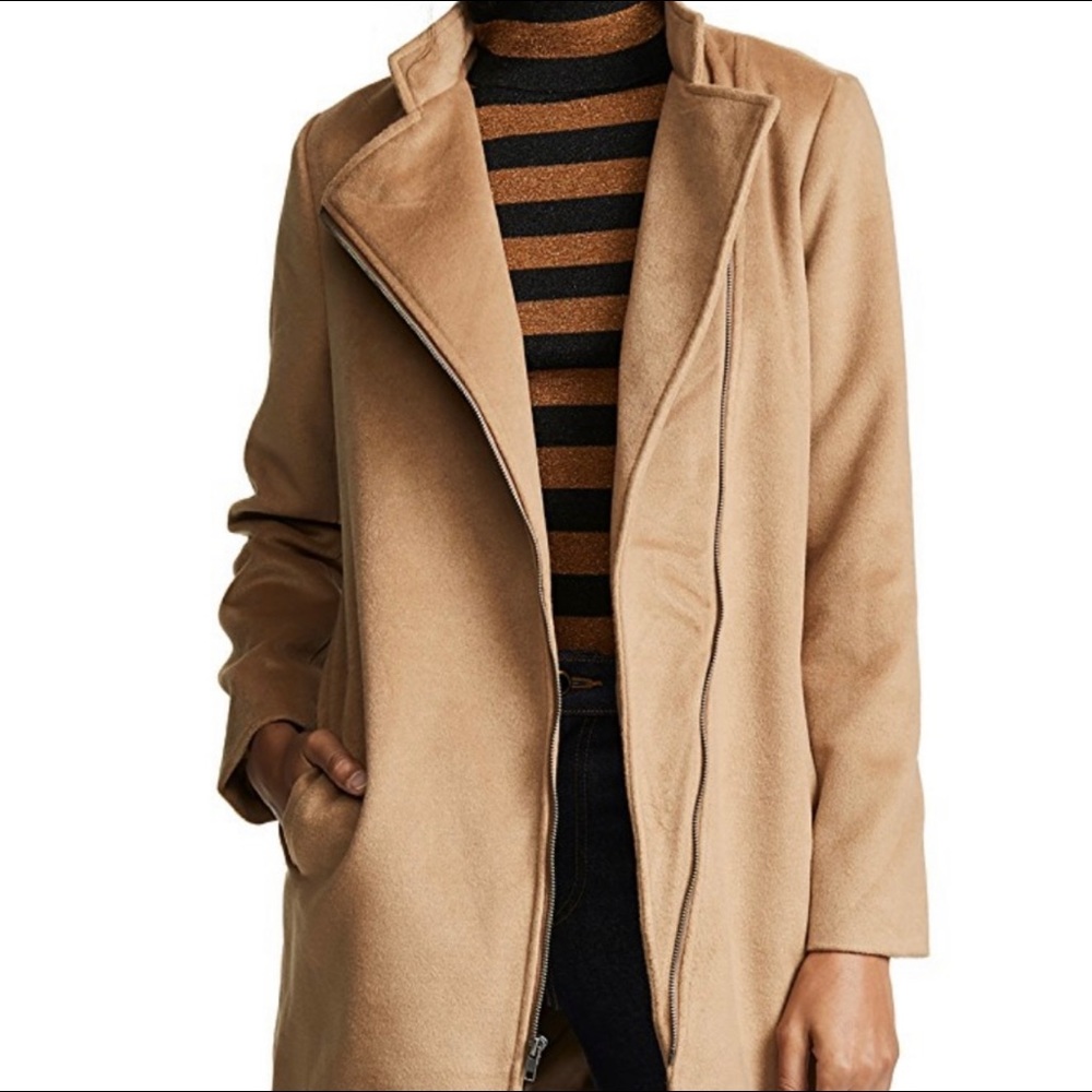 Jack by BB Dakota: Asymmetrical Mid-Length Coat
